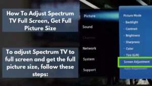 Why do some channels not fill the screen spectrum